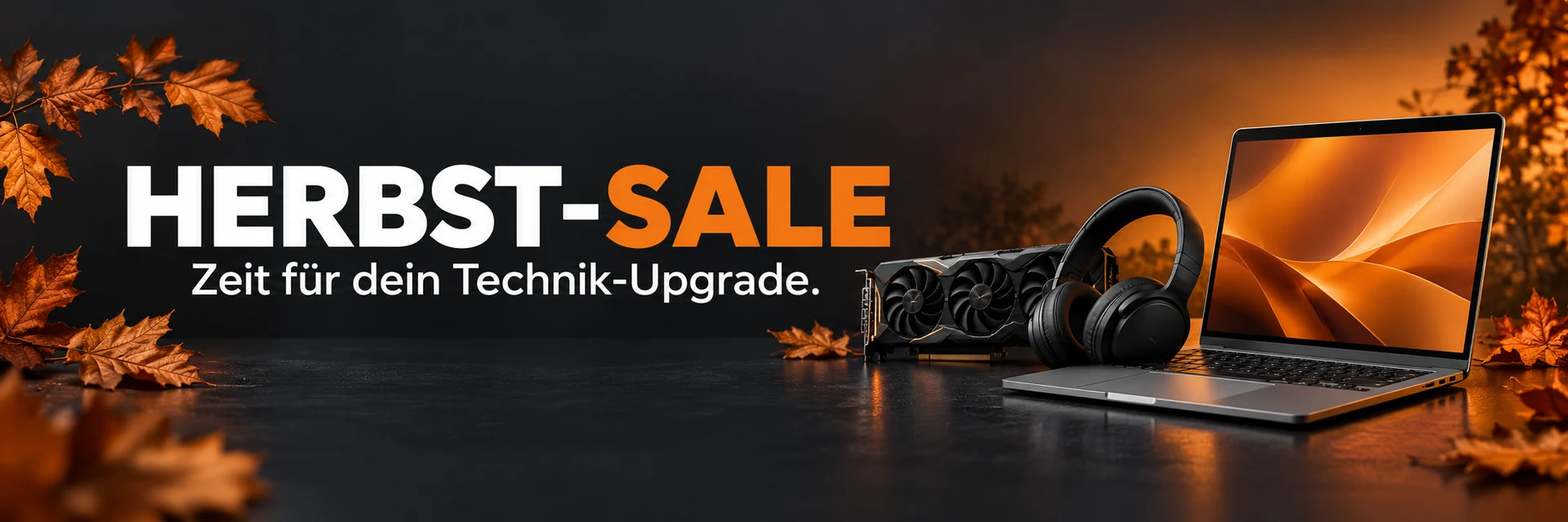 HERBST-SALE — Zeit für dein Technik-Upgrade.