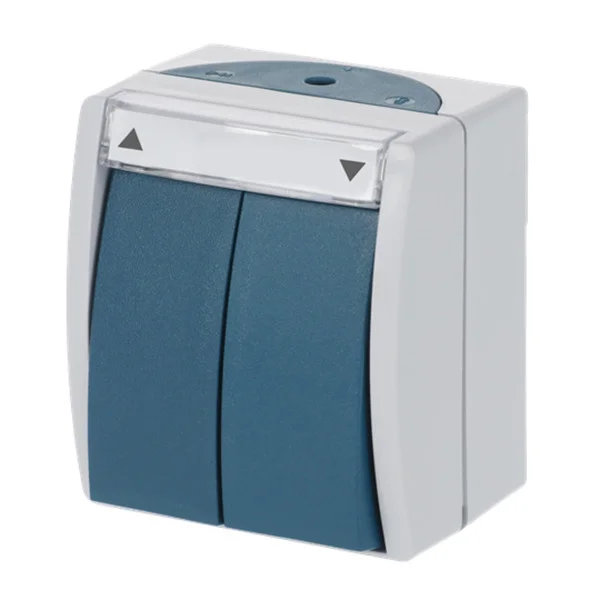 0 Jalousieschalter 2601/4 W-53 (grau, Retail)