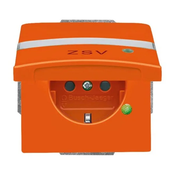 0 Schutzkontakt-Steckdoseneinsatz CEE 7/3 Typ F 20 EUGKBLN-14-101 (orange, Retail)