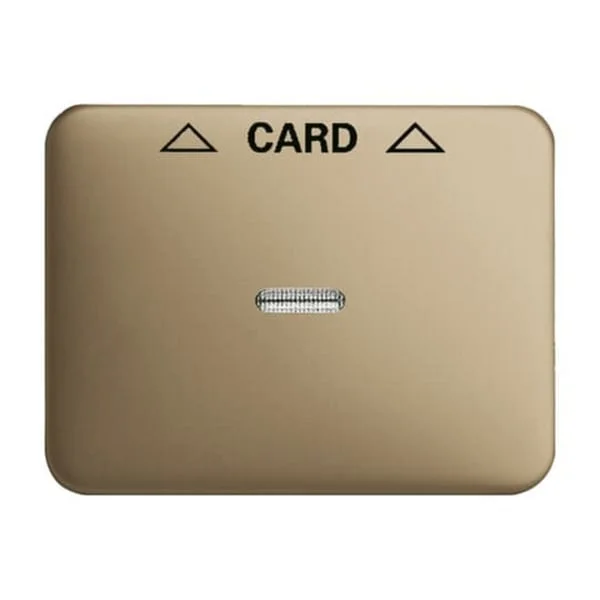 0 Zentralscheibe für Cardschalter, Abdeckung (bronze, Retail)