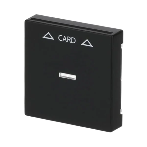 0 Zentralscheibe für Cardschalter mit Symbolik und Kalotte (schwarz, Retail)
