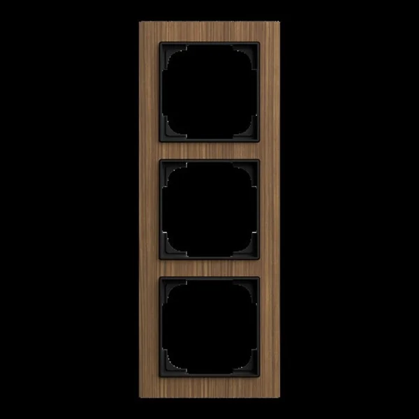 0 Abdeckrahmen dreifach, Abdeckung (holz, Retail)