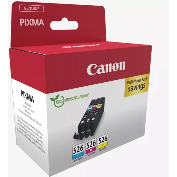 Canon Tinte Multipack CLI-526 (Blister-Verpackung mit Sicherheitsband)