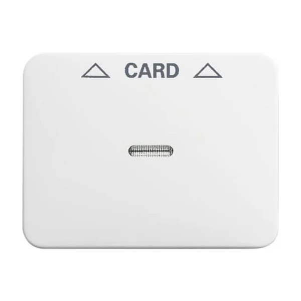 0 Zentralscheibe Steckwippen glänzend für Cardschalter, Abdeckung (Retail)