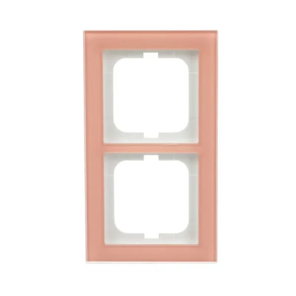 Busch-Jaeger Abdeckrahmen 2-fach, Abdeckung (rosa, Retail)