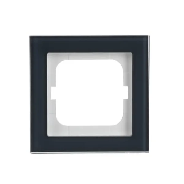 0 Abdeckrahmen 1-fach (grau, Retail)