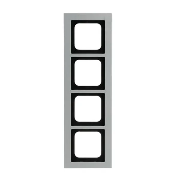 0 Abdeckrahmen zum Abdecken von Schaltern, Tastern und Steckdosen, Abdeckung (titan, Retail)