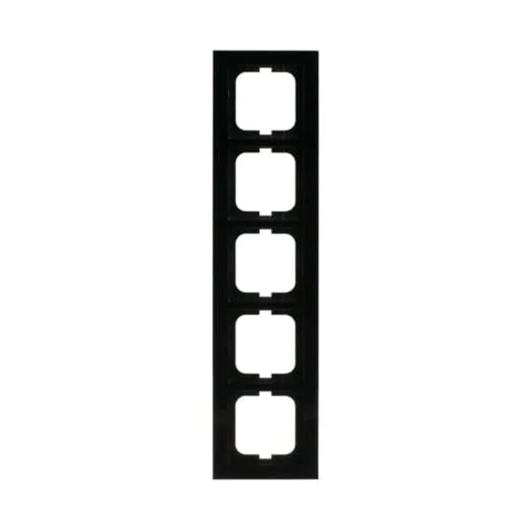 0 Rahmen fünffach 1725-281 (schwarz, Retail)