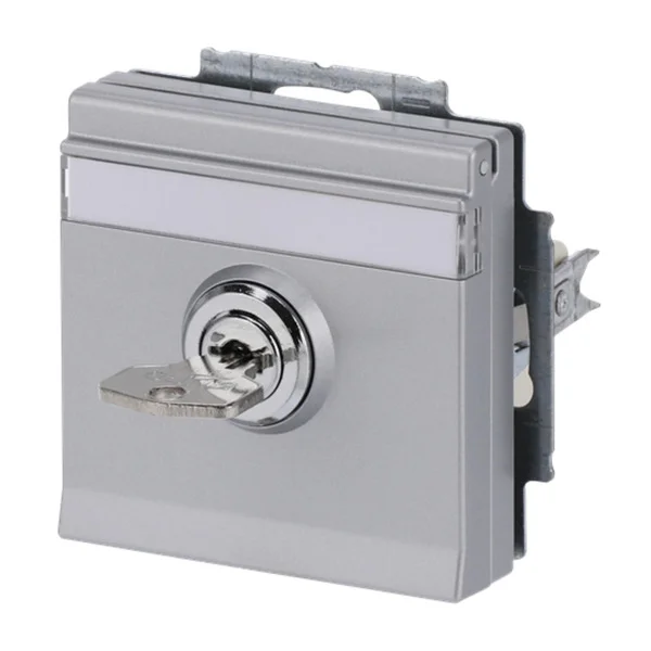 0 Schutzkontakt Steckdose CEE 7/3 Typ F Einsatz 20 EUKNBSL-83 (aluminium, Retail)