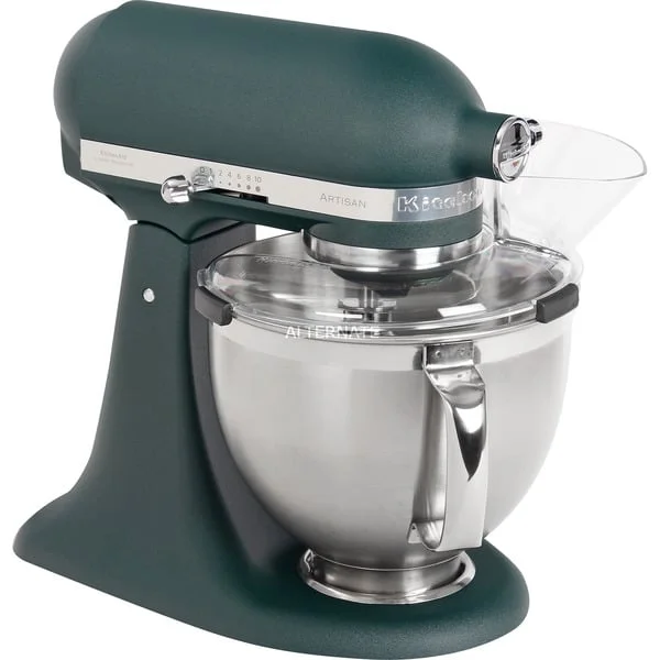KitchenAid Artisan Premium 5KSM185PSEPP Palmenstrand, Küchenmaschine (dunkelgrün, 300 Watt)