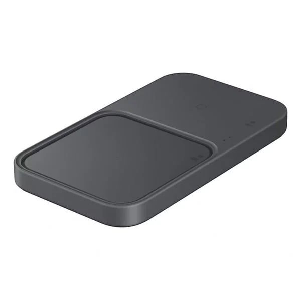 Samsung Wireless Charger Duo mit Adapter EP-P5400T, Ladestation (dunkelgrau)