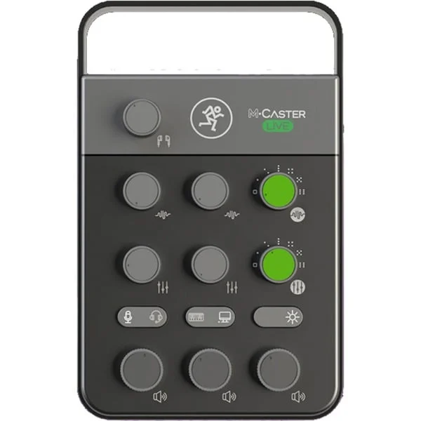 MACKIE M-Caster Live, Mischpult (schwarz, 3.5 mm Klinke, USB-C)