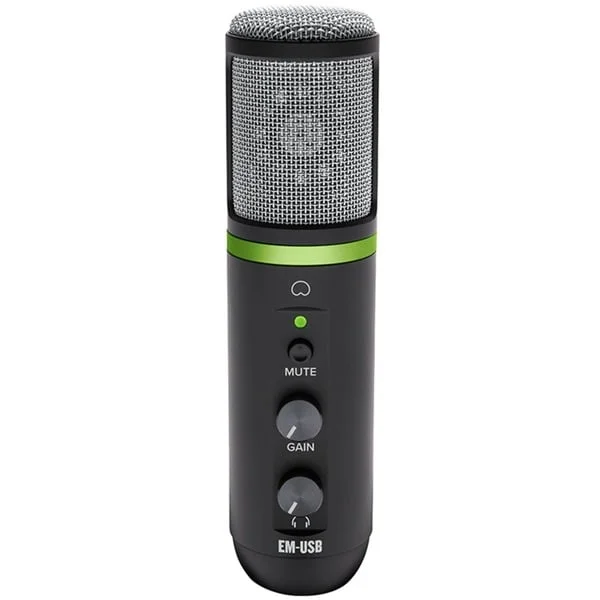 MACKIE EM-USB, Mikrofon (schwarz, USB-C)