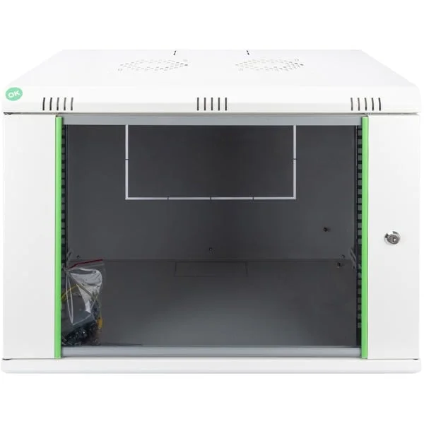 Digitus 483-mm-Wandschrank, 9 HE, IT-Schrank (grau, 9 Höheneinheiten)