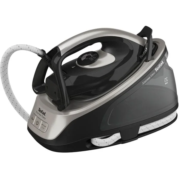 Tefal Dampfbügelstation Express Easy SV6140 (schwarz/silber, 2.200 Watt)