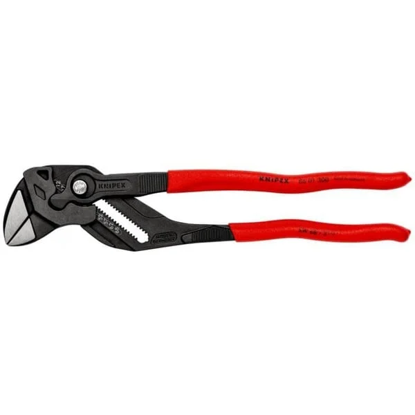 KNIPEX Zangenschlüssel 86 01 300 (rot, Länge 300m, 24-fach einstellbar)