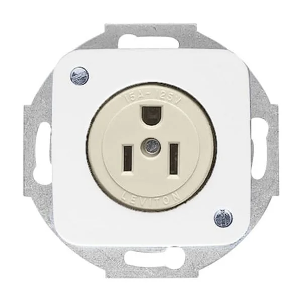 0 Steckdose Reflex Schutzkontakt 15 Ampere (weiß, Retail)
