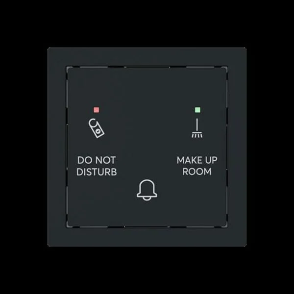 0 Klingeltaster Do Not Disturb Make Up Room mit Bedruckung Do Not Disturb Make Up Room (schwarz, Retail)