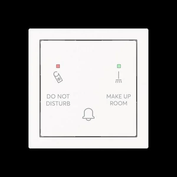 0 Klingeltaster Do Not Disturb Make Up Room mit Bedruckung Do Not Disturb Make Up Room (weiß, Retail)