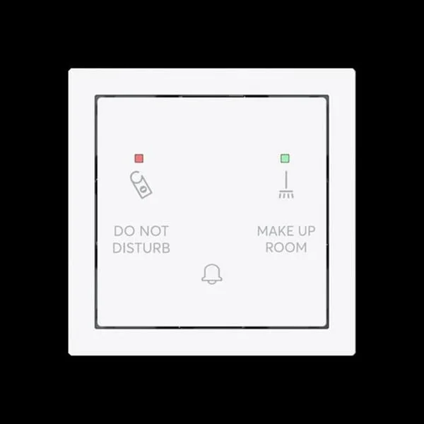 0 Klingeltaster Do Not Disturb Make Up Room mit Bedruckung Do Not Disturb Make Up Room (weiß, Retail)