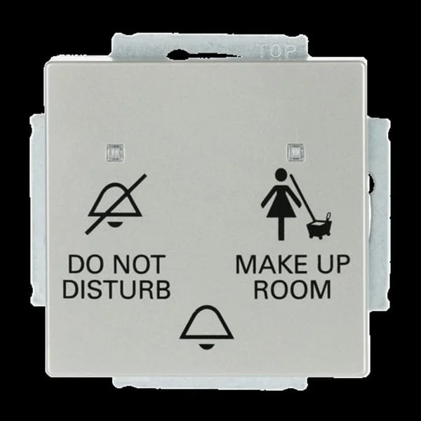 0 Klingeltasteneinsatz Do Not Disturb Make Up Room, Taster (edelstahl, Retail)