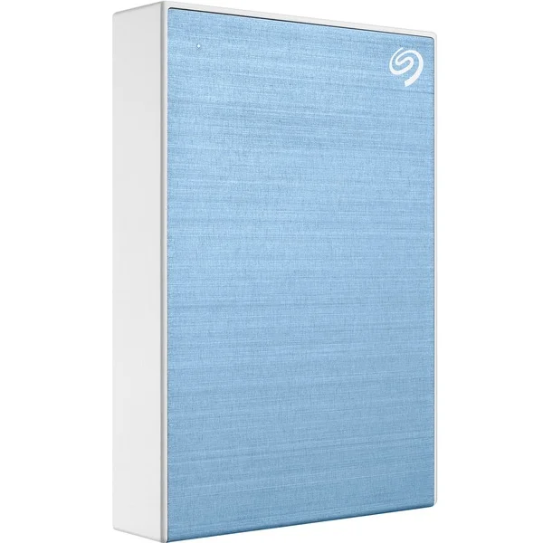 Seagate One Touch mit Kennwort 4 TB, Externe Festplatte (hellblau, Micro-USB-B 3.2 Gen 1 (5 Gbit/s))