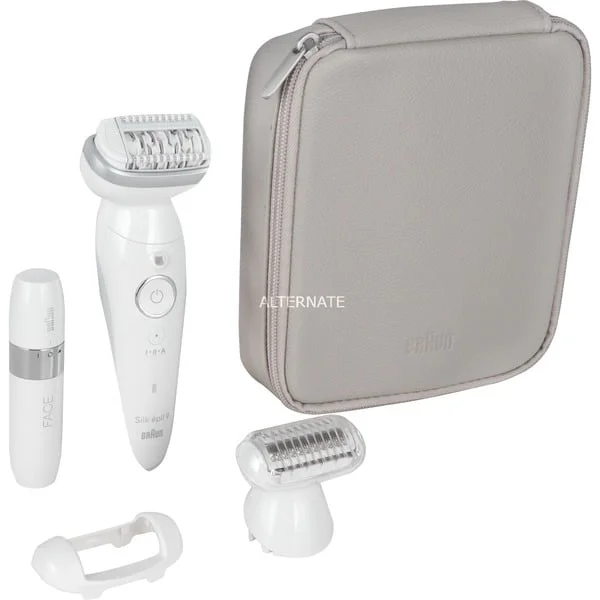 Braun Silk-épil 9-341 SensoSmart, Epiliergerät (weiß/silber)