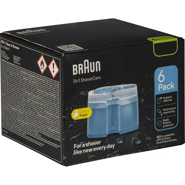 Braun Clean & Renew Reinigungskartusche CCR 2 (5+1er-Pack) (6 Stück)