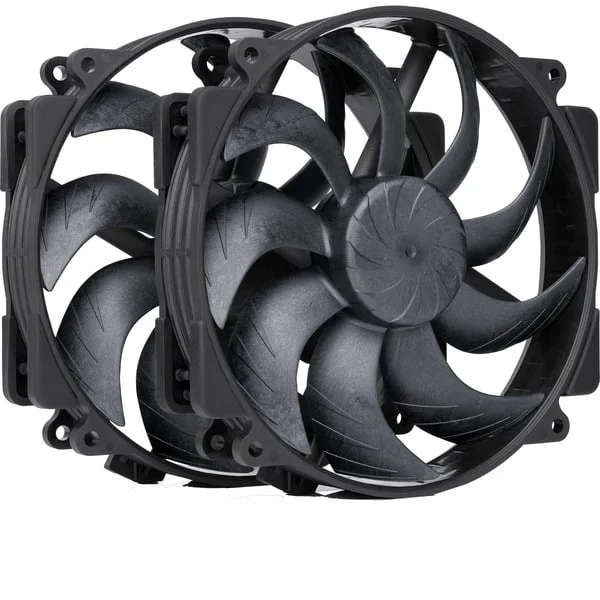 Noctua NF-A14x25r G2 PWM Sx2-PP chromax.black, Gehäuselüfter (schwarz, 140 mm)