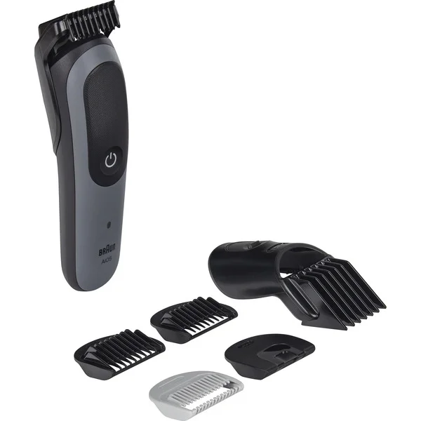 Braun Series 5 All-In-One 5520, Haarschneider (schwarz/grau, 7-in-1)
