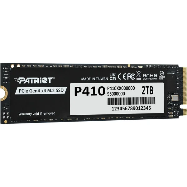 Patriot P410 2 TB, SSD (PCIe 4.0 x4, NVMe 1.4, M.2 2280)