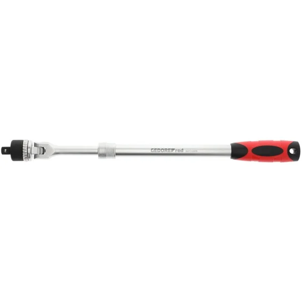 GEDORE Red 2K-Gelenk-Teleskopknarre 1/2" (rot/schwarz, Umschaltknarre)