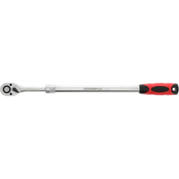 GEDORE Red 2K-Teleskop-Umschaltknarre 1/2" (rot/schwarz)