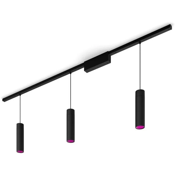 Philips HUE Perifo Basis-Set für die Decke (3 Pendelleuchten) (schwarz)