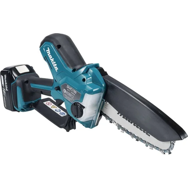 Makita Akku-Astsäge DUC150Z, 18Volt, Kettensäge (blau/schwarz, ohne Akku und Ladegerät)