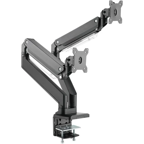 Digitus Universal Dual Monitorhalter, Monitorhalterung (schwarz)