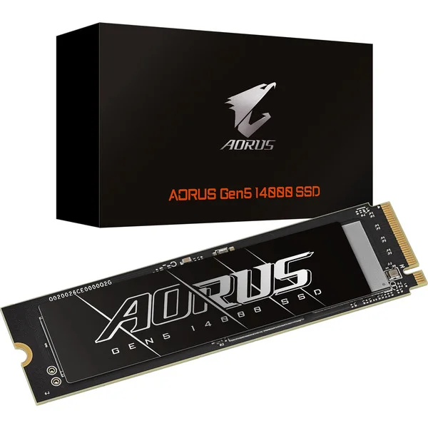 GIGABYTE AG514K1TB 1 TB, SSD (schwarz, PCIe 5.0 x4, NVMe 2.0, M.2 2280)