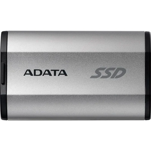 ADATA SD810 500 GB, Externe SSD (silber, USB-C 3.2 Gen 2x2 (20 Gbit/s))