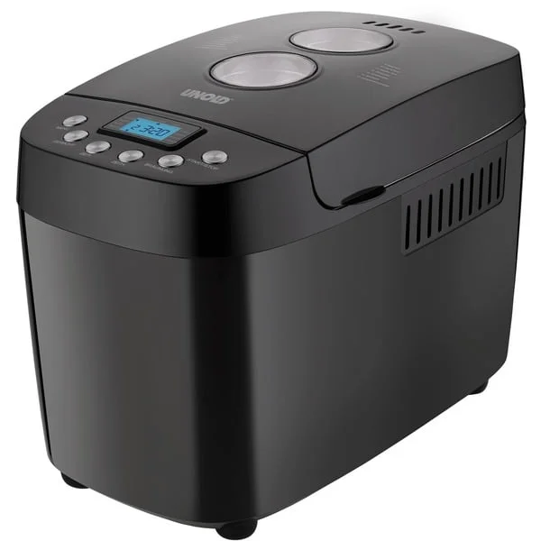Unold Backmeister Big Black, Brotbackautomat (schwarz, 850 Watt, für Brote bis 1,5kg)