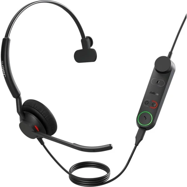 Jabra Engage 50 II Link, Headset (schwarz, Mono, USB-C, UC)
