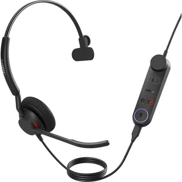 Jabra Engage 50 II Link, Headset (schwarz, Mono, USB-A, MS)