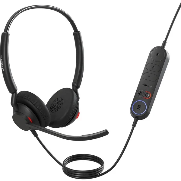 Jabra Engage 40 Link, Headset (schwarz, Stereo, MS, USB-A)