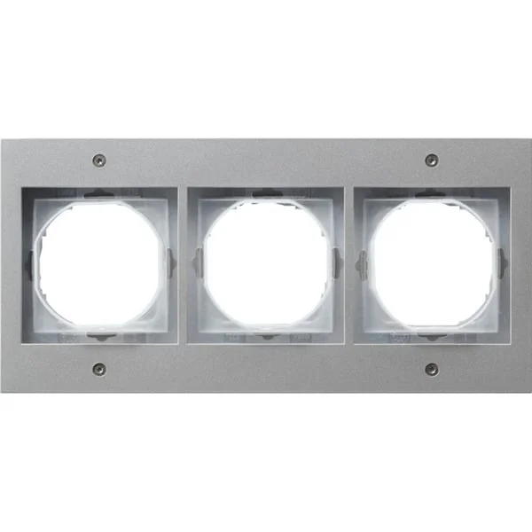 Gira Abdeckrahmen dreifach TX44, Abdeckung (aluminium, Retail)
