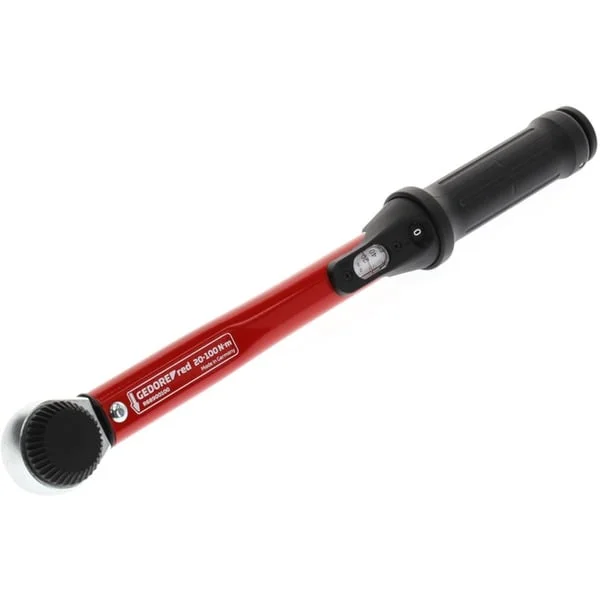 GEDORE Red Drehmomentschlüssel 1/2" (rot/schwarz, 20-100 Nm)