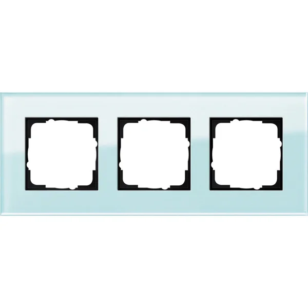 Gira Abdeckrahmen 3-fach Glas (mint, Retail)