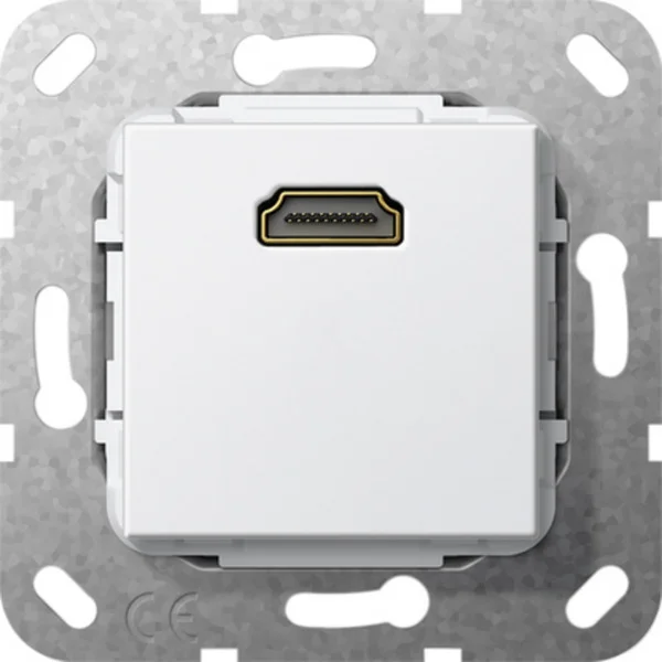 Gira HDMI Kabelpeitsche (weiß (glänzend), Retail)