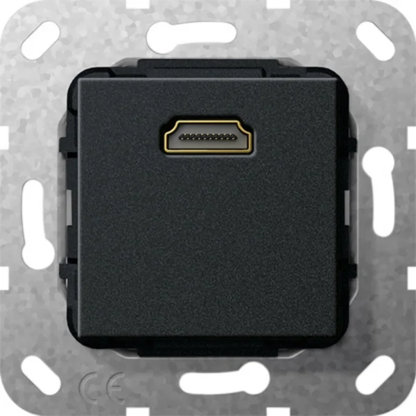 Gira Tragring HDMI Kabelpeitsche Unterputz, Abdeckung (Retail)