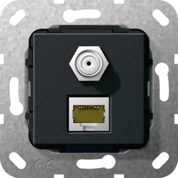Gira Modular Jack RJ45 Kategorie 6A, Abdeckung (Retail)