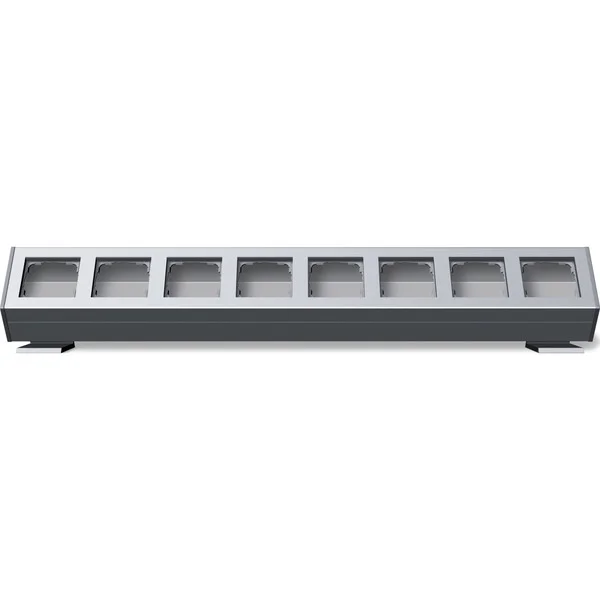 Gira Gehäuse achtfach mit Befestigungswinkel (aluminium, Retail)