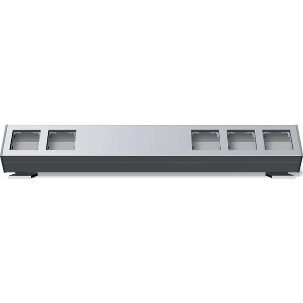Gira Gehäuse fünffach mit Befestigungswinkel (aluminium, Retail)